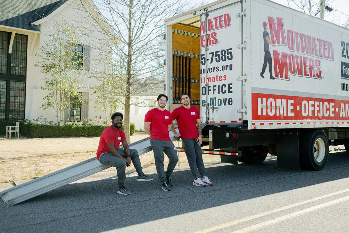 The Motivated Movers Chattanooga team is ready to help any customer!